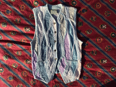 Coogi 3D-knitted cotton vest