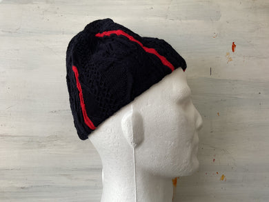 GECCU 3D-knitted merino wool ‘red back spider’ beanie