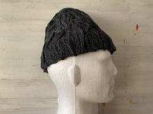 GECCU 3D-knitted merino wool ‘Wave’ beanie - grey marle