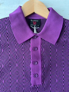 1970s Glo-Weave knitted shirt, Medium