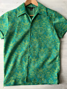 1970s Pan-Tex knitted shirt, Medium