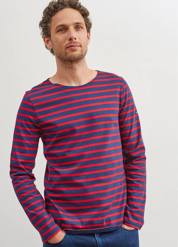 Saint James Breton Stripe Long-Sleeve T-Shirt