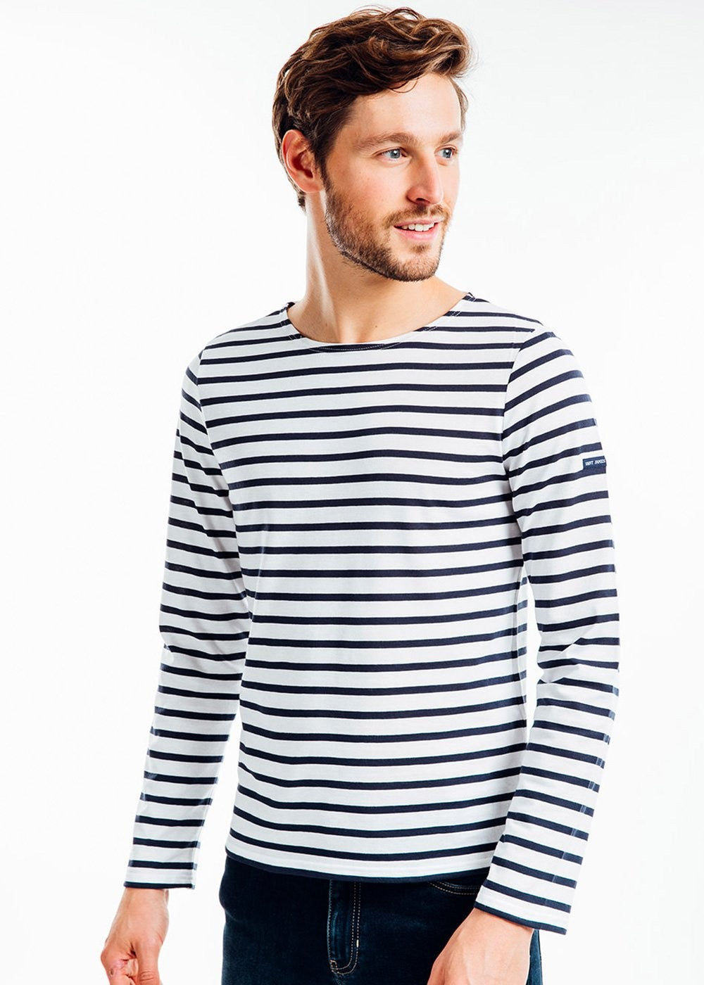 Saint James Breton Stripe Long-Sleeve T-Shirt
