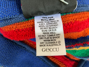 GECCU 3D-knitted merino wool ‘Wombat’ scarf