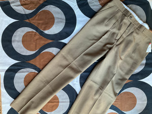 Vintage 1980s double pleated trousers, 36”