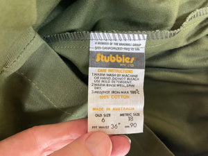 New Old Stock Stubbies workwear shorts, 36”