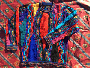 GECCU 3D-knitted crew-neck merino wool ‘Mati’ jumper, Large