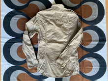 Vintage Prada long sleeve pure cotton shirt, made in Romania, Small.