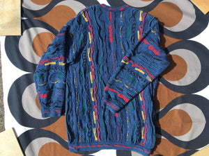 Vintage COOGI 3D knitted jumper, Made in Australia, Medium