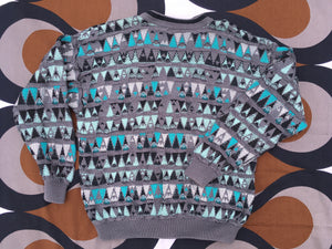 Vintage COOGI 3D knitted crew neck jumper, Made in Australia, Medium