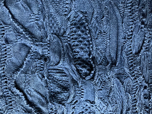 Vintage Coogi 3D knitted cotton vest, Medium
