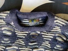 Vintage COOGI chunky crew neck woollen jumper, made in Australia, Large.