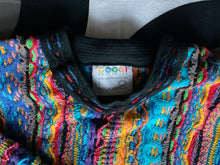 Vintage Coogi 3D knitted cotton crew neck jumper, Small