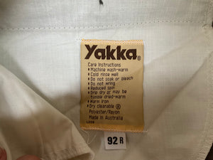 New-old-stock khaki green Hard Yakka Australian workwear trousers, 36”