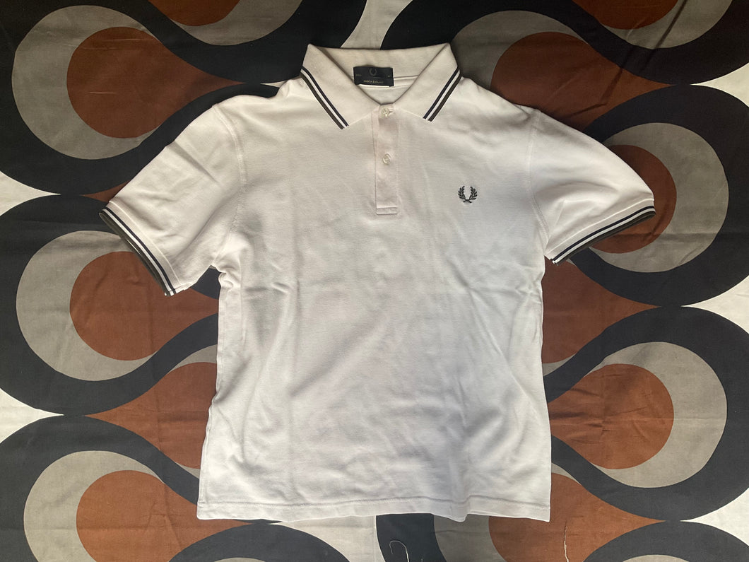Vintage Fred Perry M12 polo shirt, Made in England, Medium