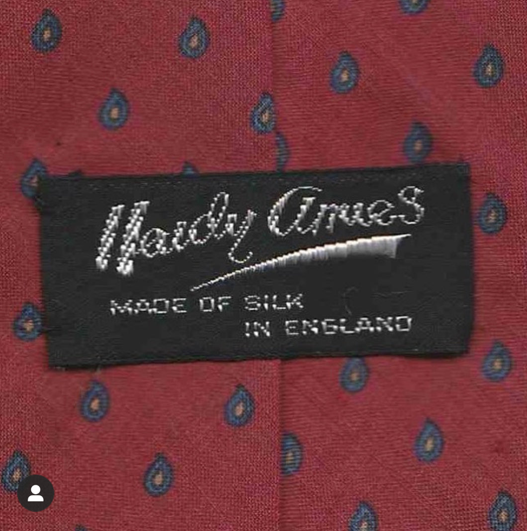 Vintage Hardy Amies tie