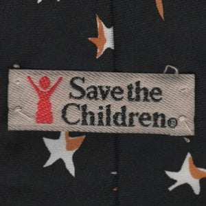 Save the Children Covid-19 fundraising tie