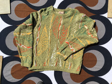 Vintage COOGI cotton/linen blend jumper, Large