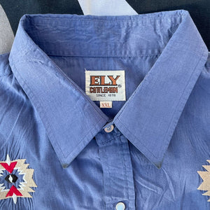 Vintage Western shirt by Ely Gentlemen, XL