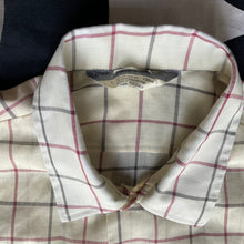 Vintage 1980’s check short sleeve shirt, made in Australia, XL