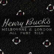 Vintage Henry Bucks tie